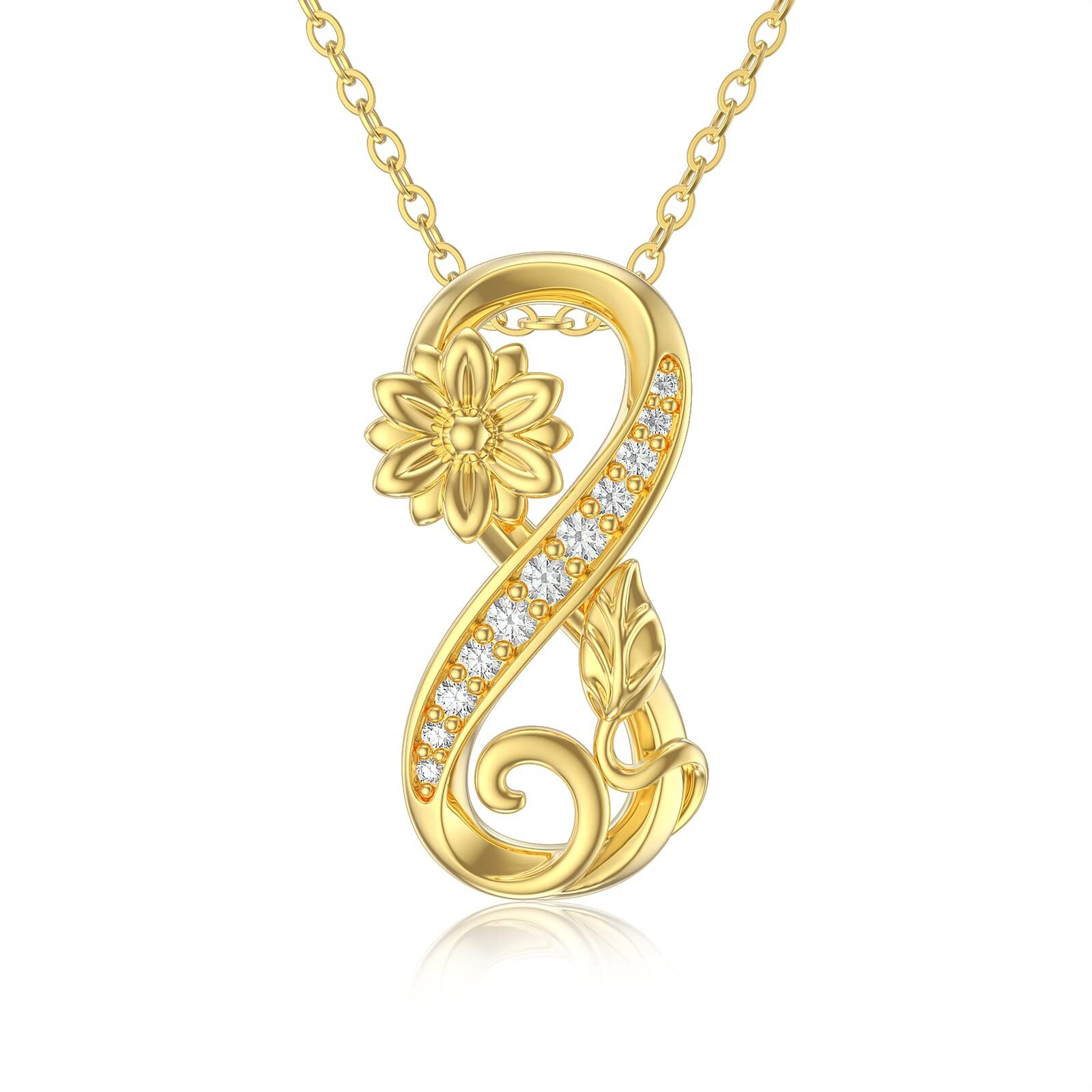 14K Gold Circular S… - image
