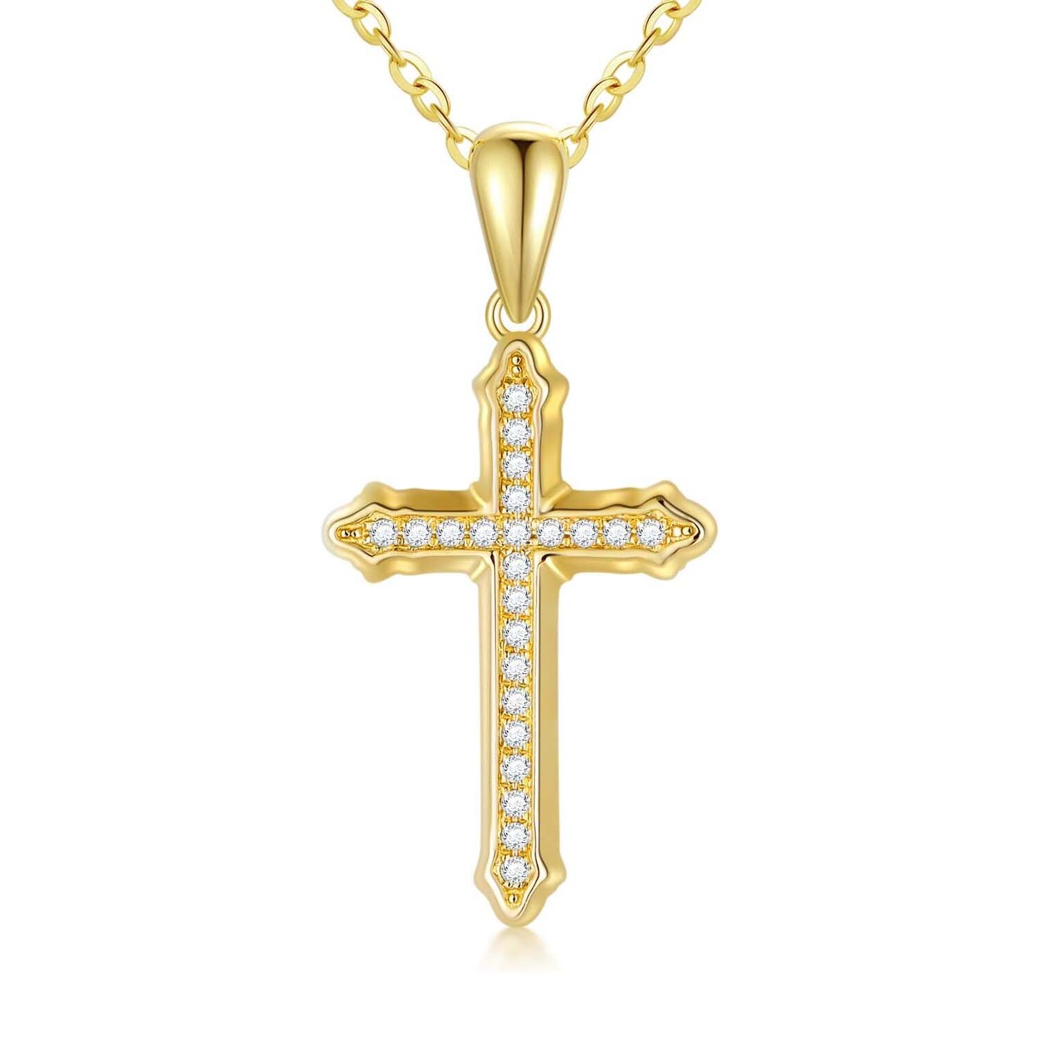 14K Gold Cubic Zirc… - image