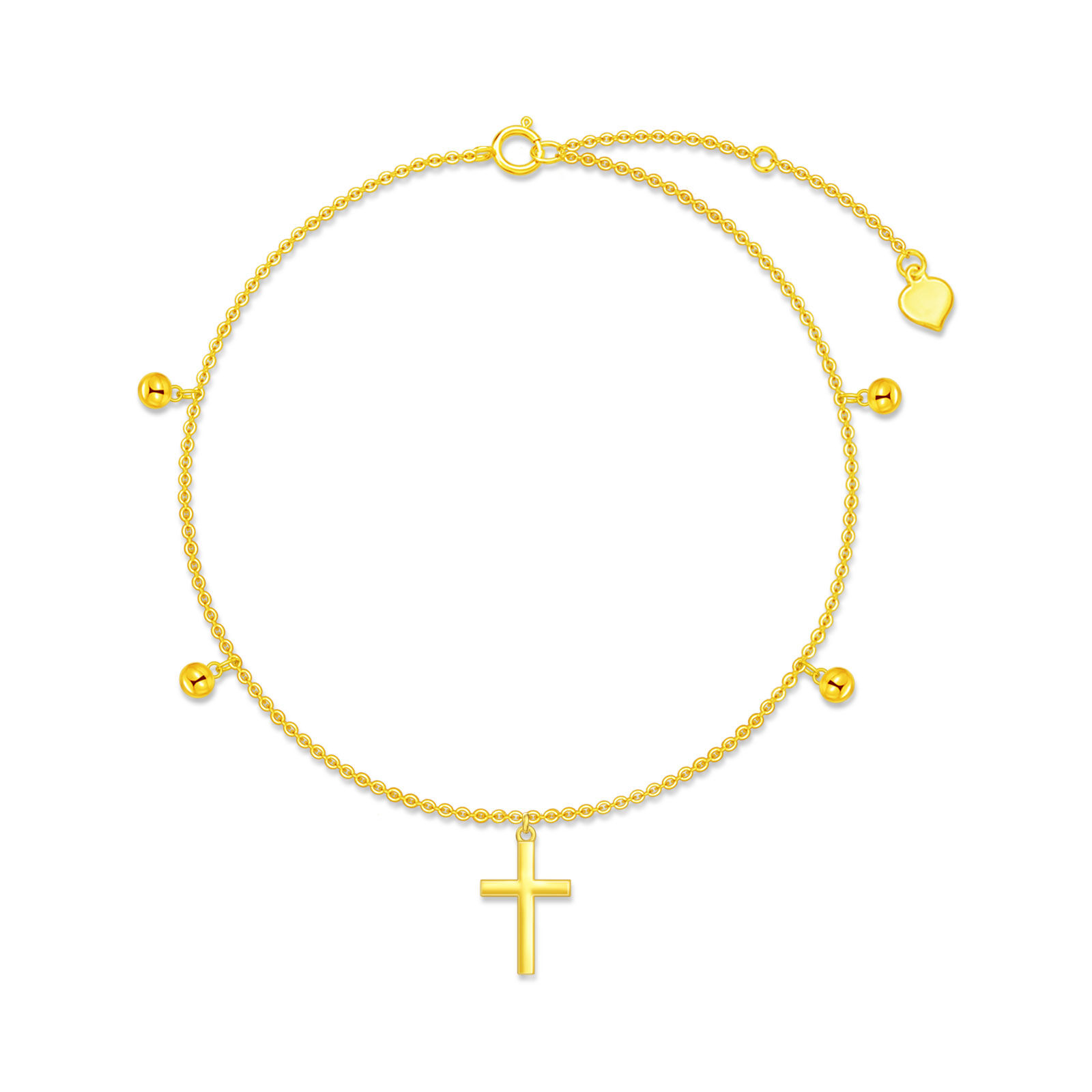 14K Gold Cross Char… - image