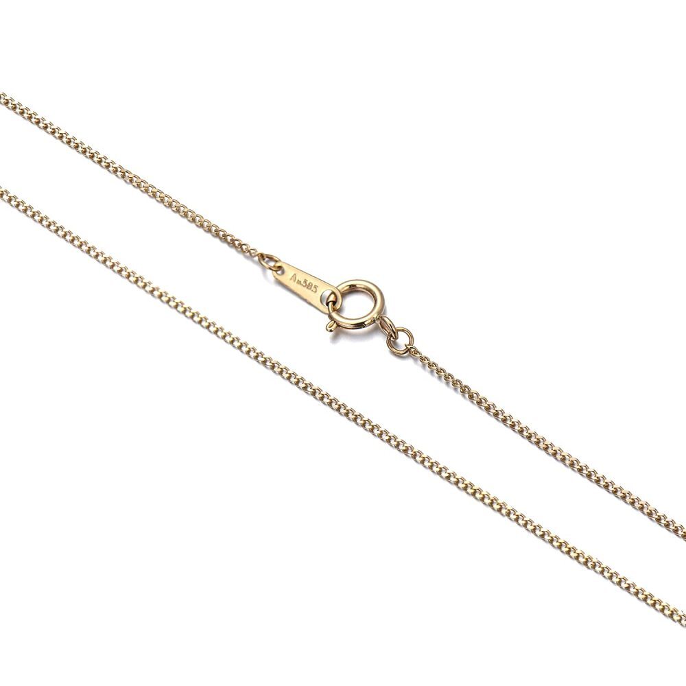 Collier à maillons en or 10K-1