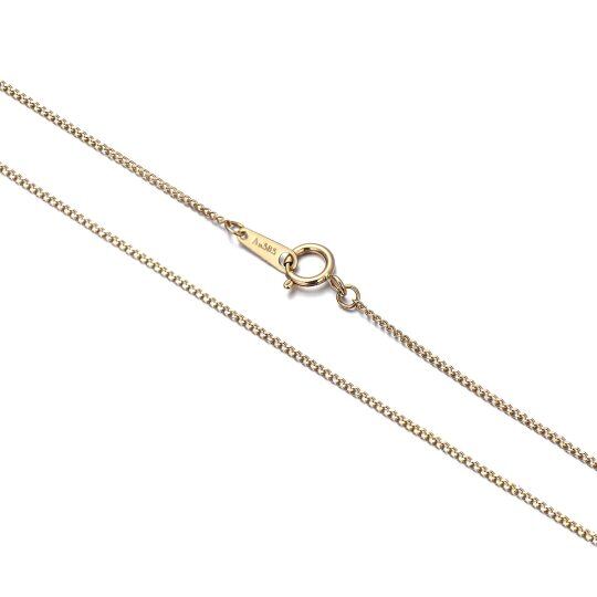 Collana con catena a maglie in oro 14K