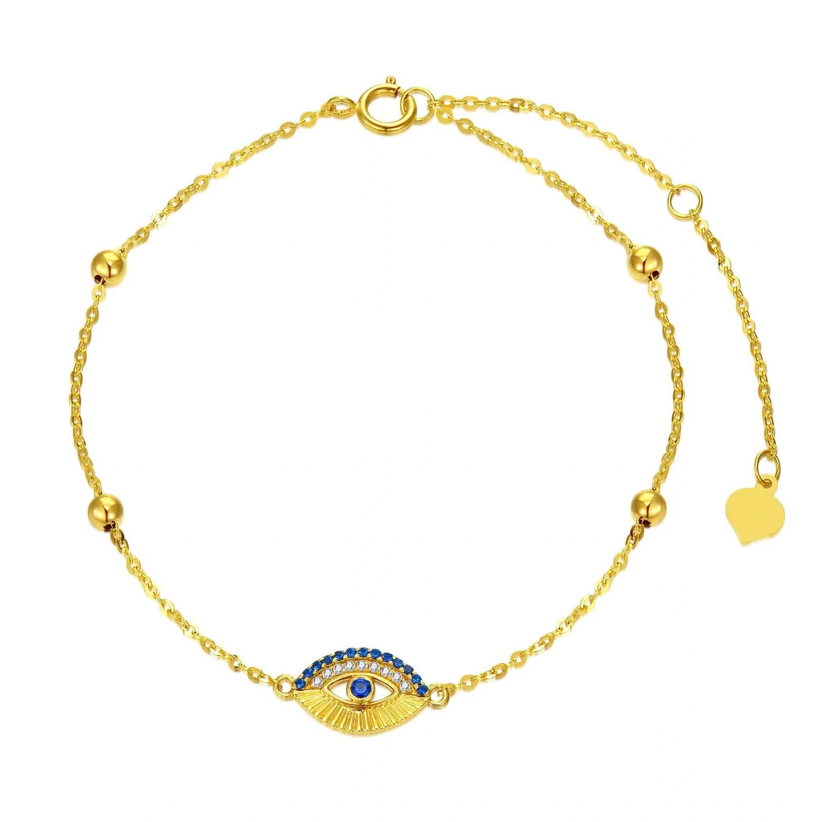14K Gold Cubic Zirc… - image