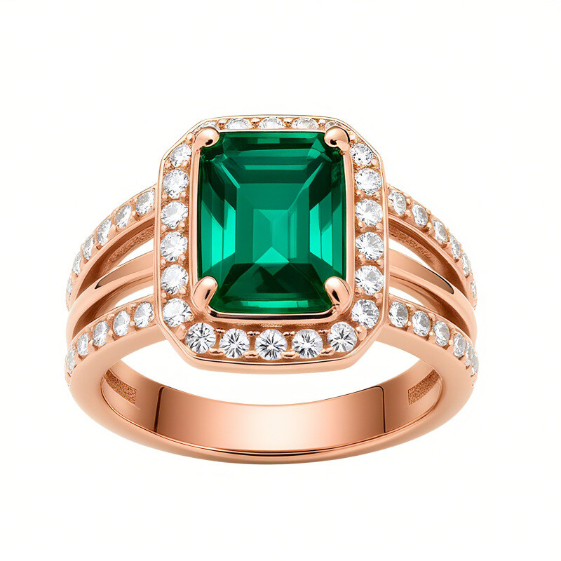 14K-Gold-Smaragdschliff-Smaragd-Verlobungsring-3