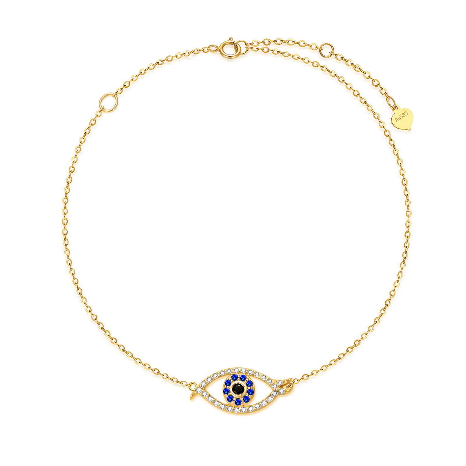 14K Gold Cubic Zirc… - image