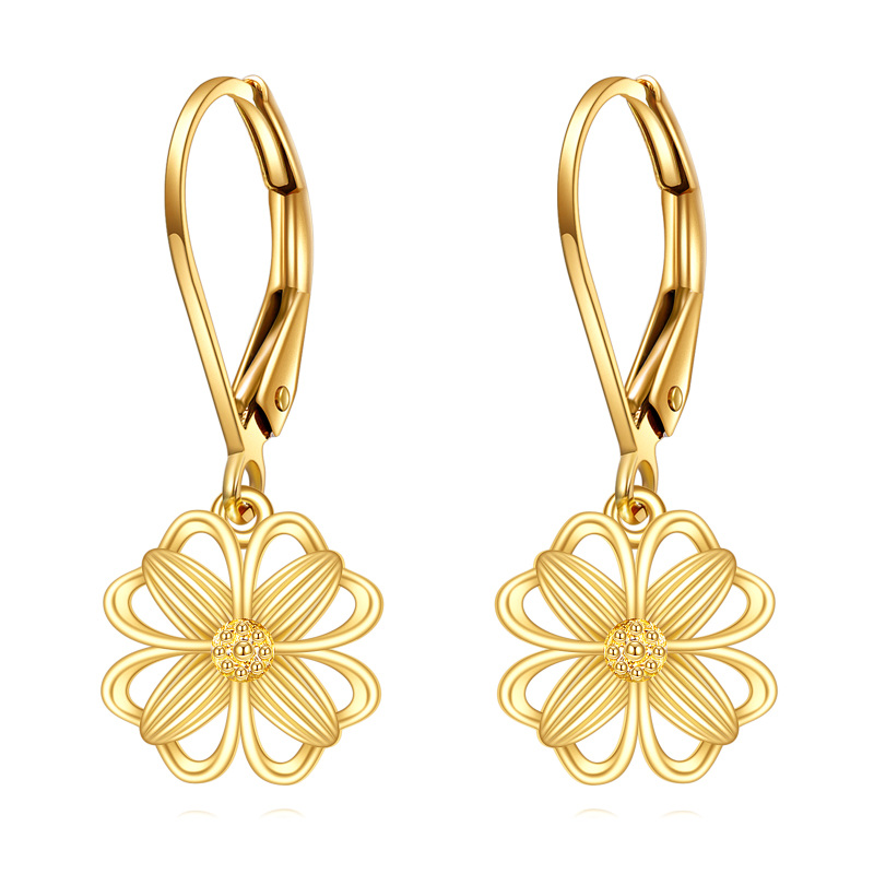 [wingbling] 10K Gold☆Leno Lucky Clover Ring Earrings 91TAb2-YtdL._UY1000_.jpg