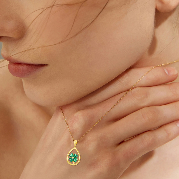 Orecchini Quadrifoglio Swarovski®Zirconia - Gioielleria Il Gioiello