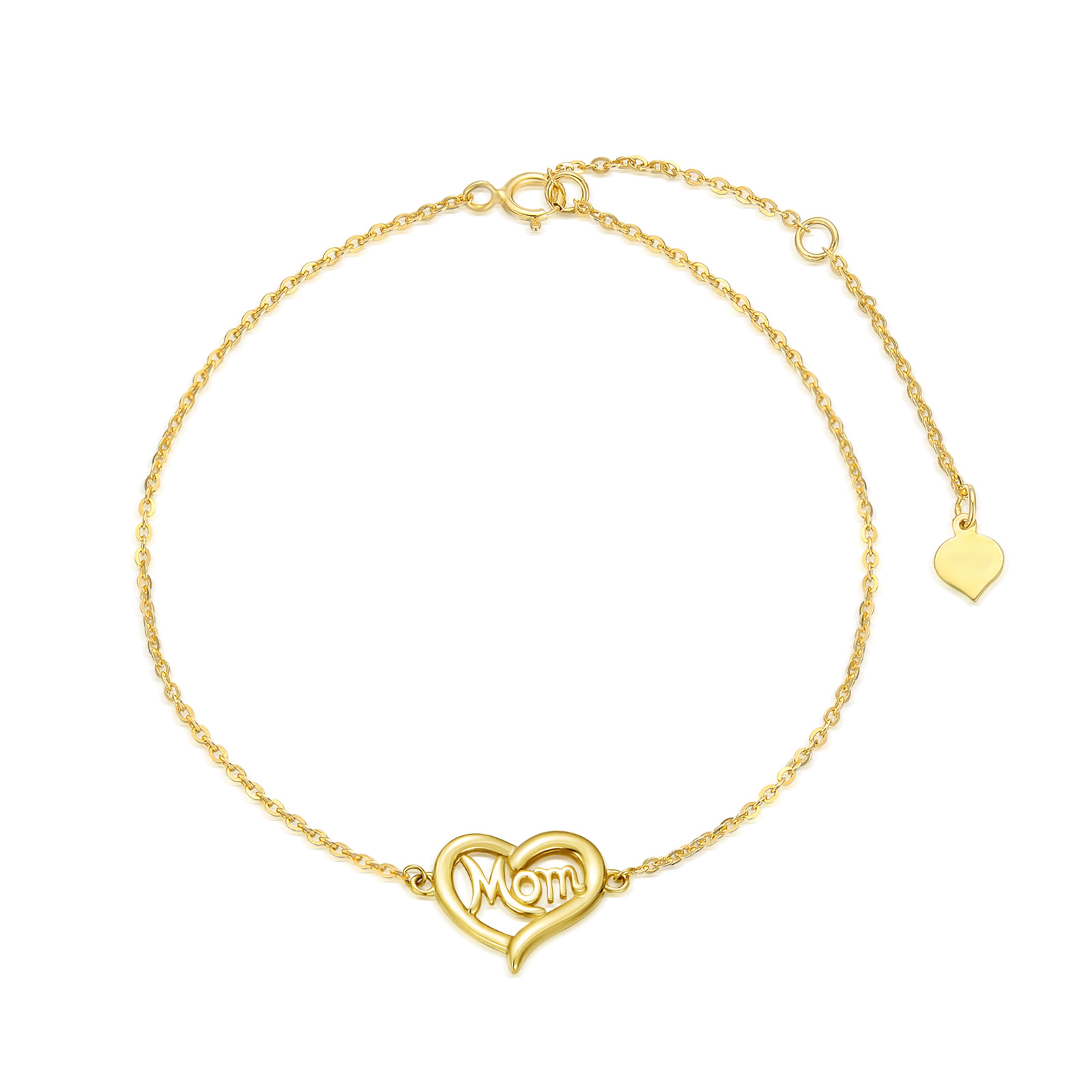 14K Gold Heart Char… - image