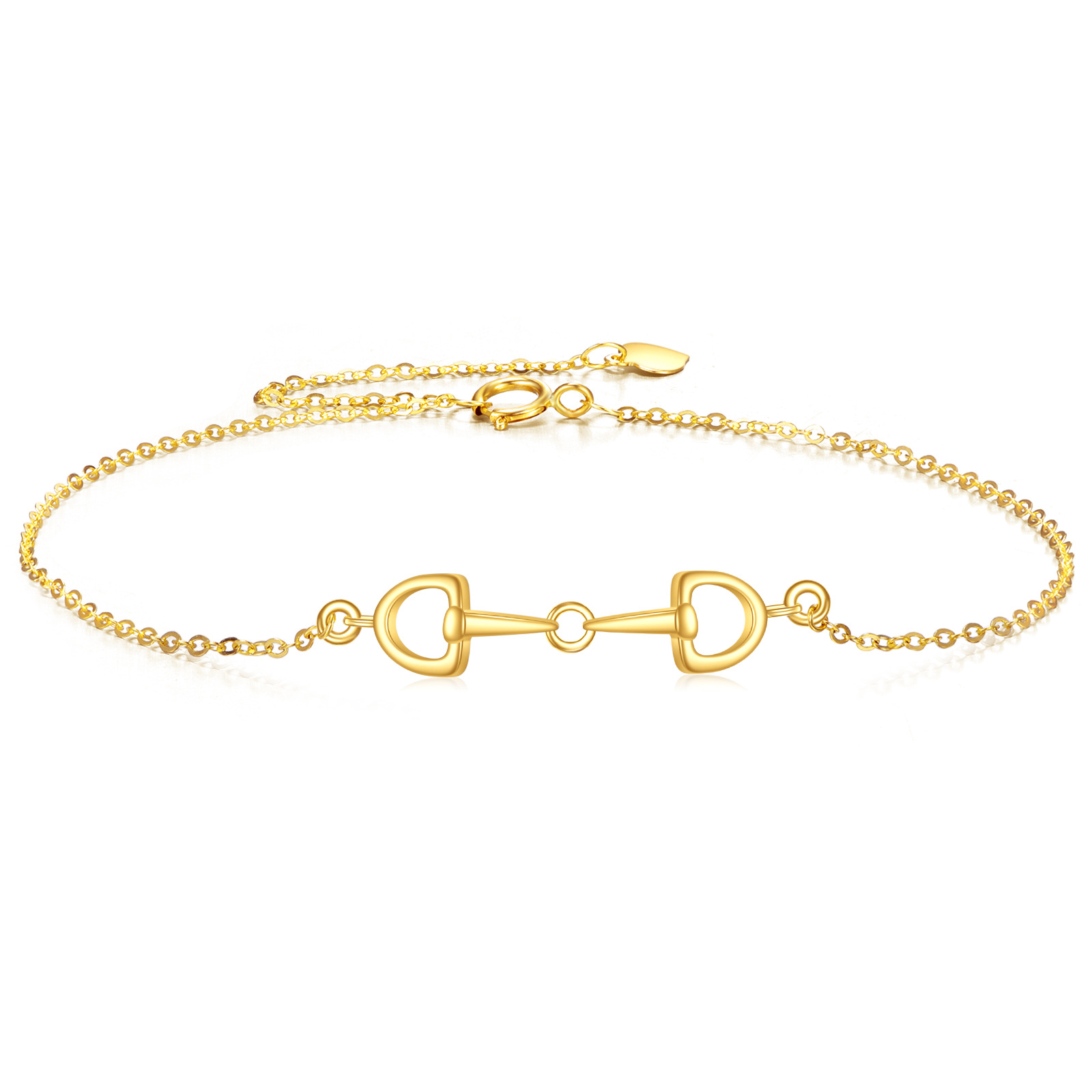 14K Gold Horseshoe … - image