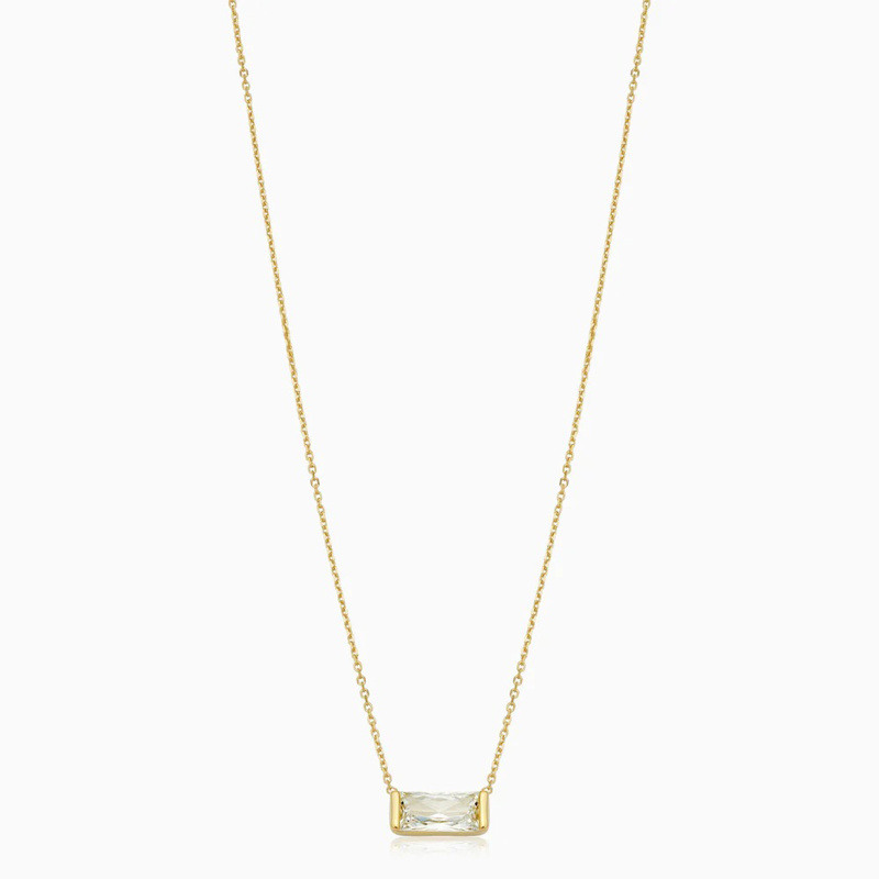 14-Karat-Gold-Labor-Diamanten-Quadrat-Kabelkette-Halskette-1