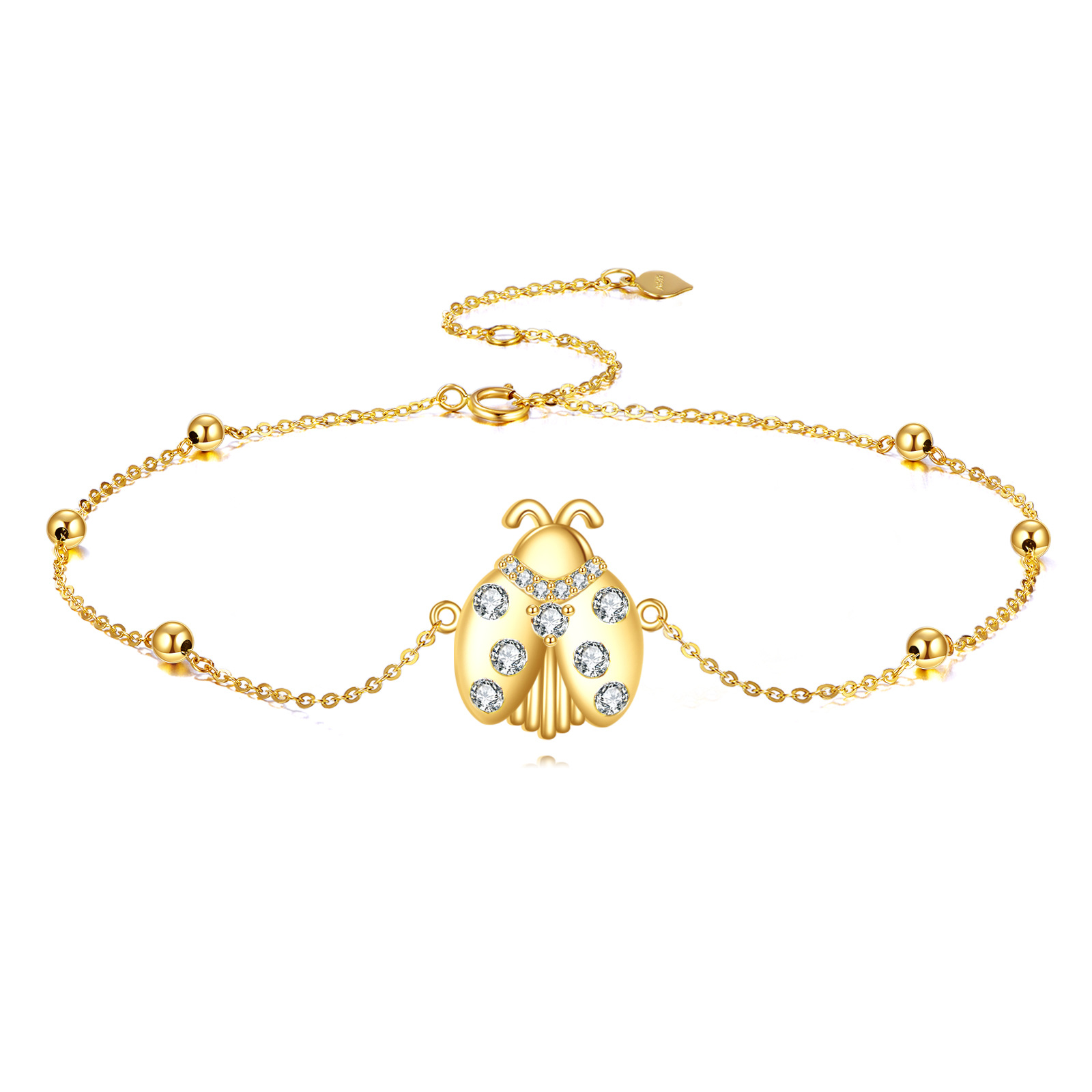 14K Gold Cubic Zirc… - image