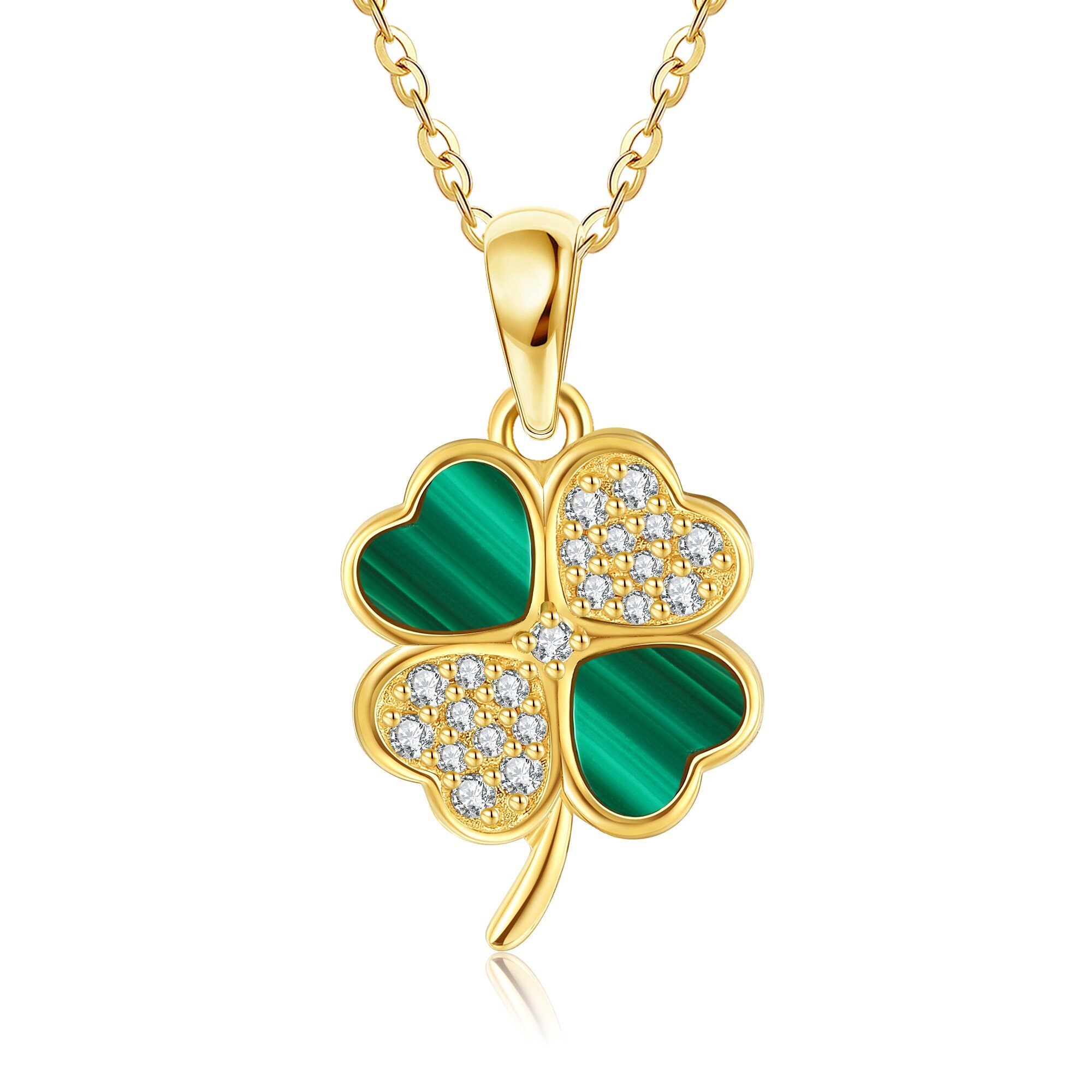14K Gold Cubic Zirc… - image