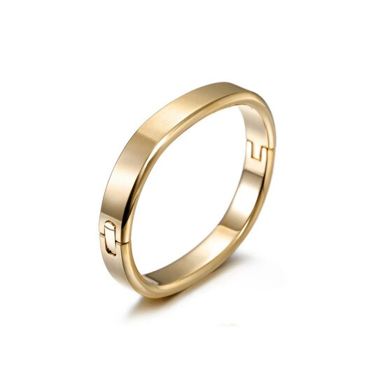 14K Gold Men's VINTAGE MINIMALIST Bangle