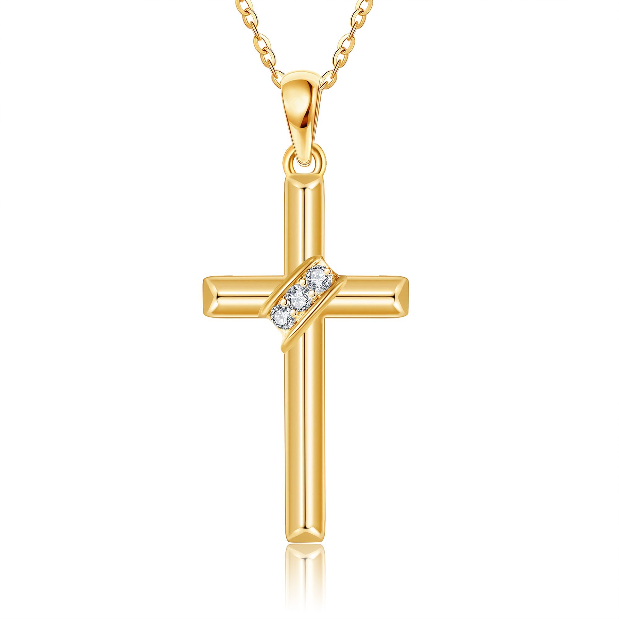 14K Gold Moissanite… - image