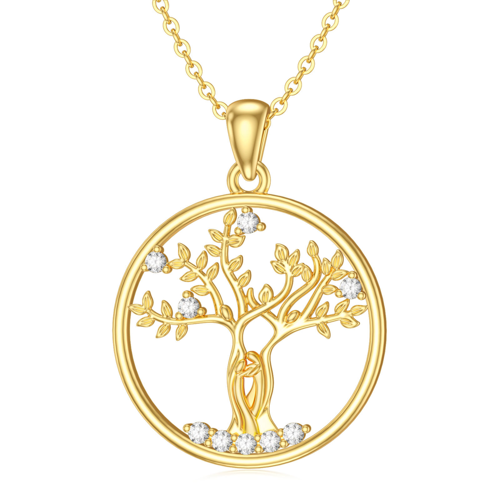 14K Gold Moissanite… - image