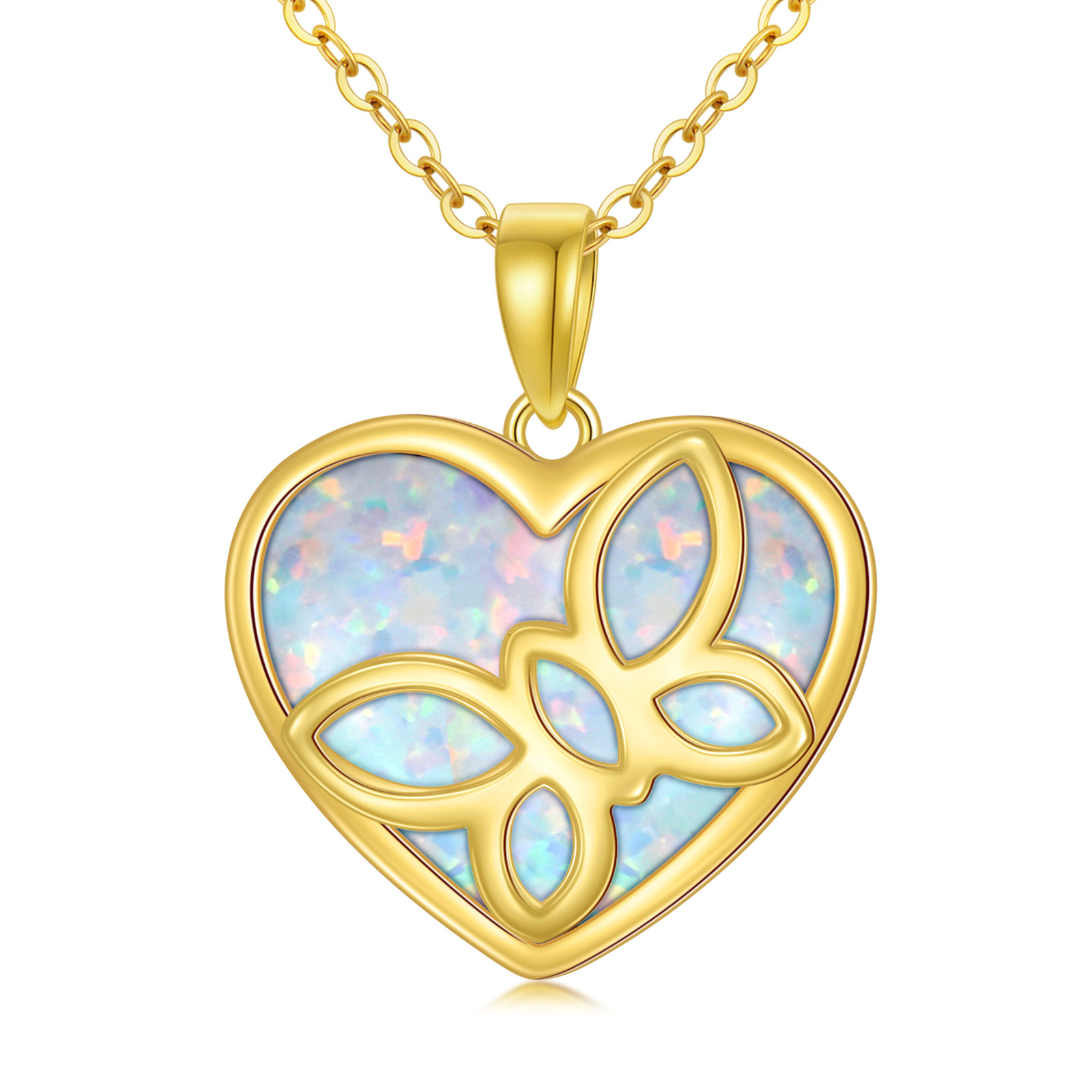 14K Gold Opal Butte… - image