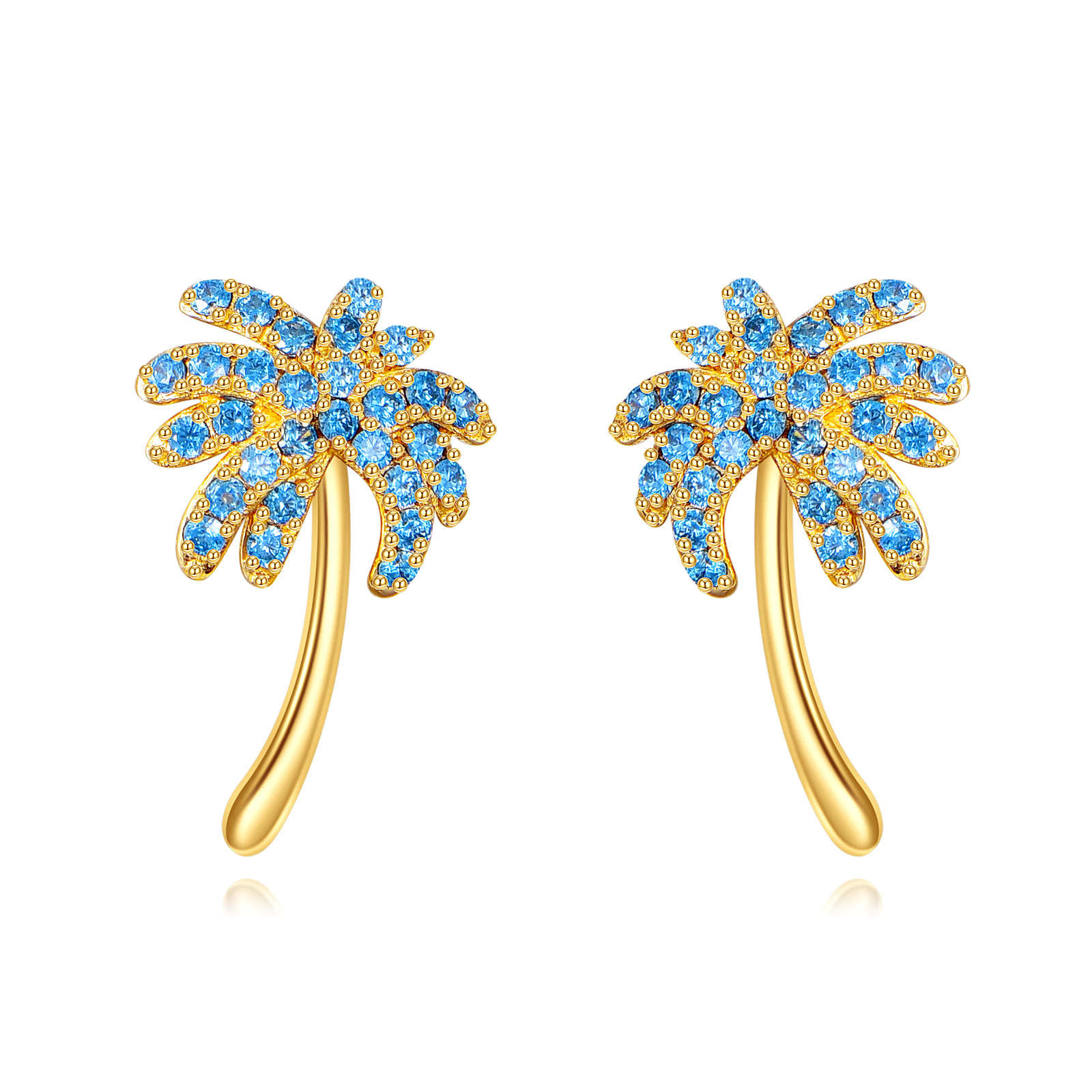 14K Gold Cubic Zirc… - image