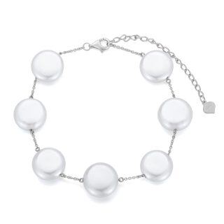 10K Gold Pearl Beads Bracelet as Anniversary Wedding Gifts for Women-20