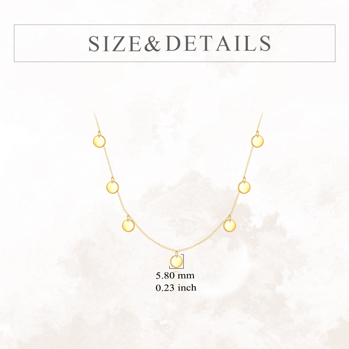 14K Gold Pendant Necklace-5