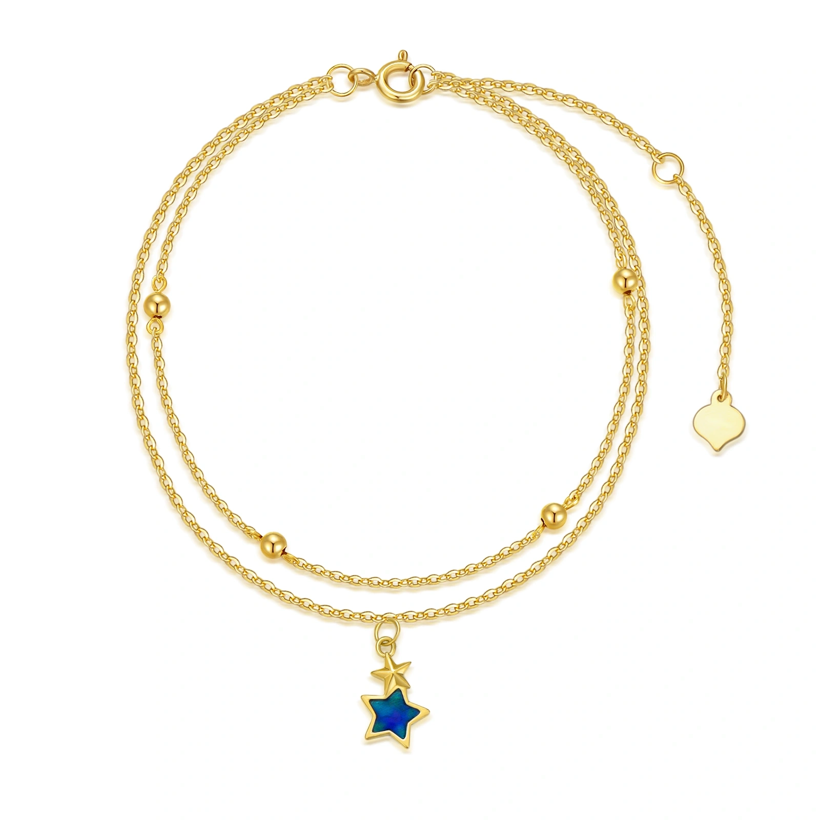 14K Gold Pentagram … - image