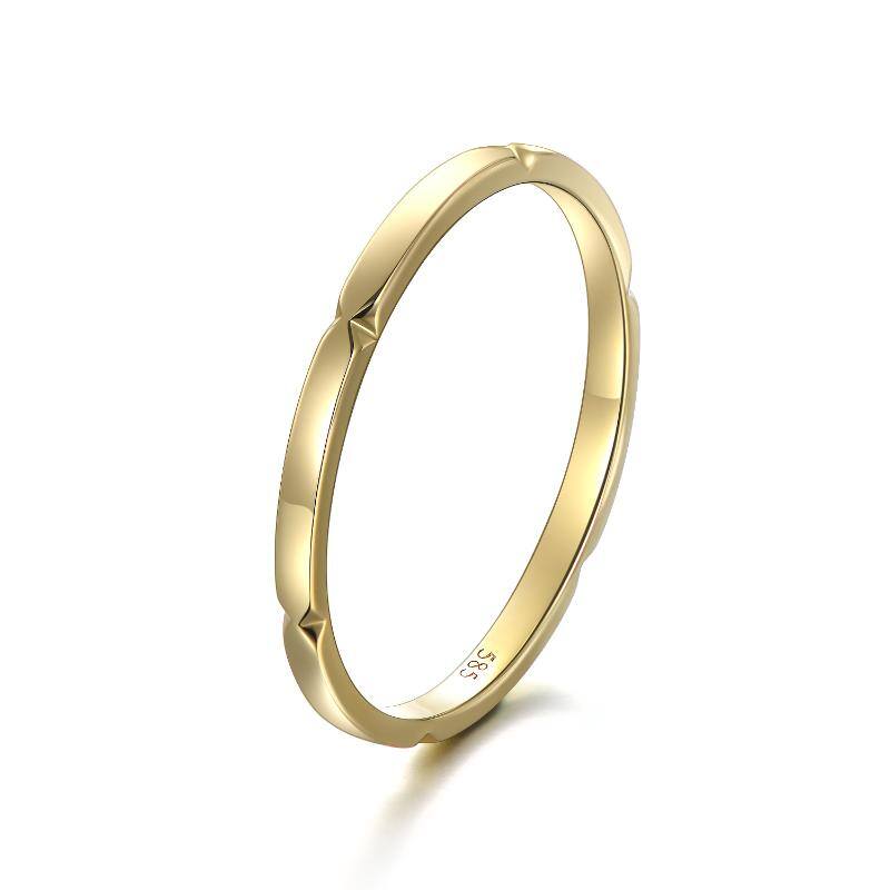 14K Gold Ring - image