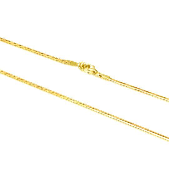 14K Gold Snake Chain Necklace