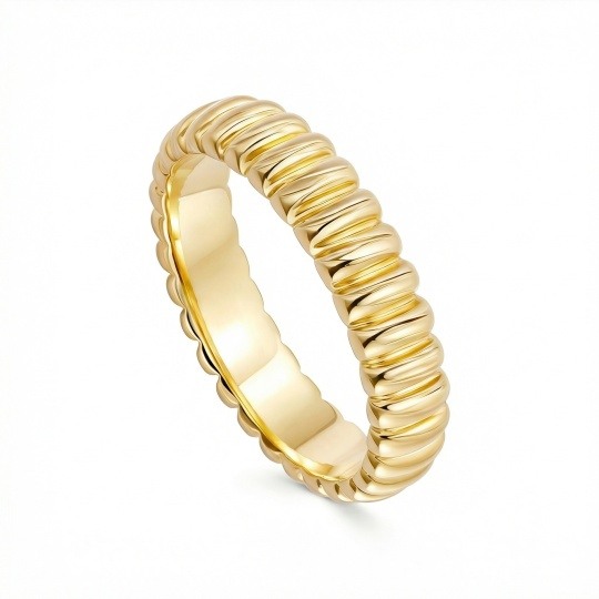 10K Gold Stackable Ring