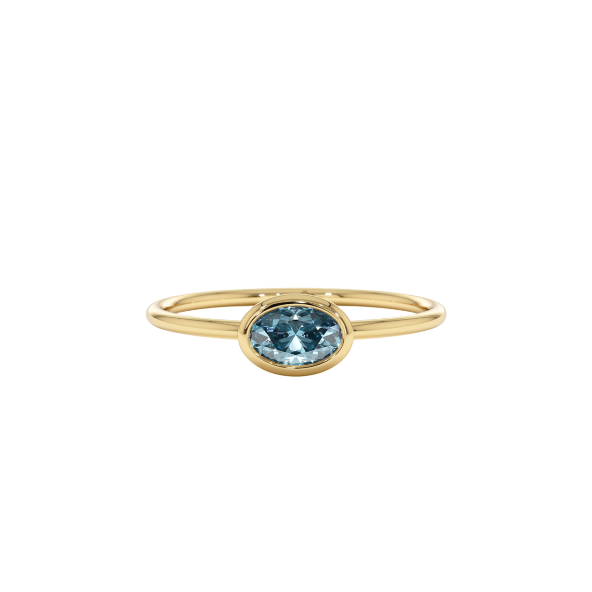 10K Gold Topaz Couple & Mother & Sisters Ring-2