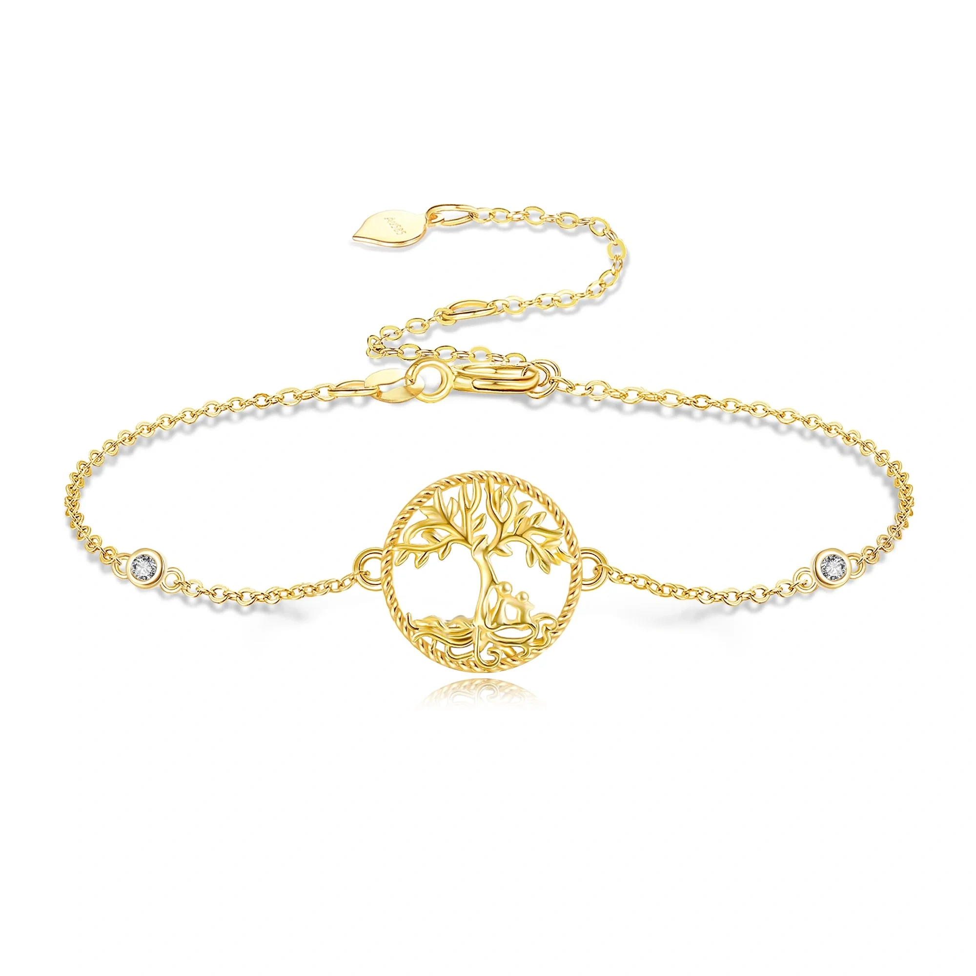 14K Gold Cubic Zirc… - image