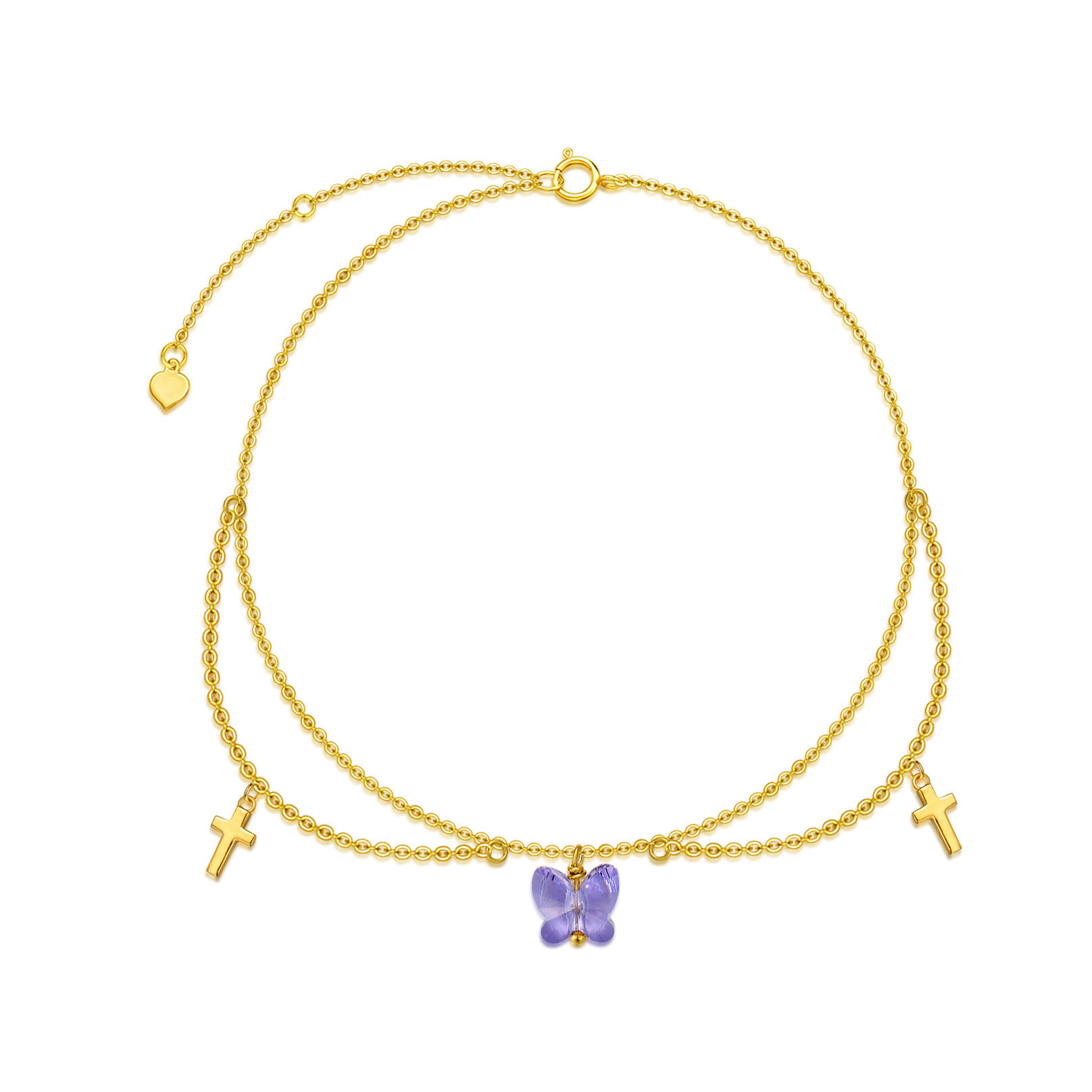 14K Gold Zircon But… - image