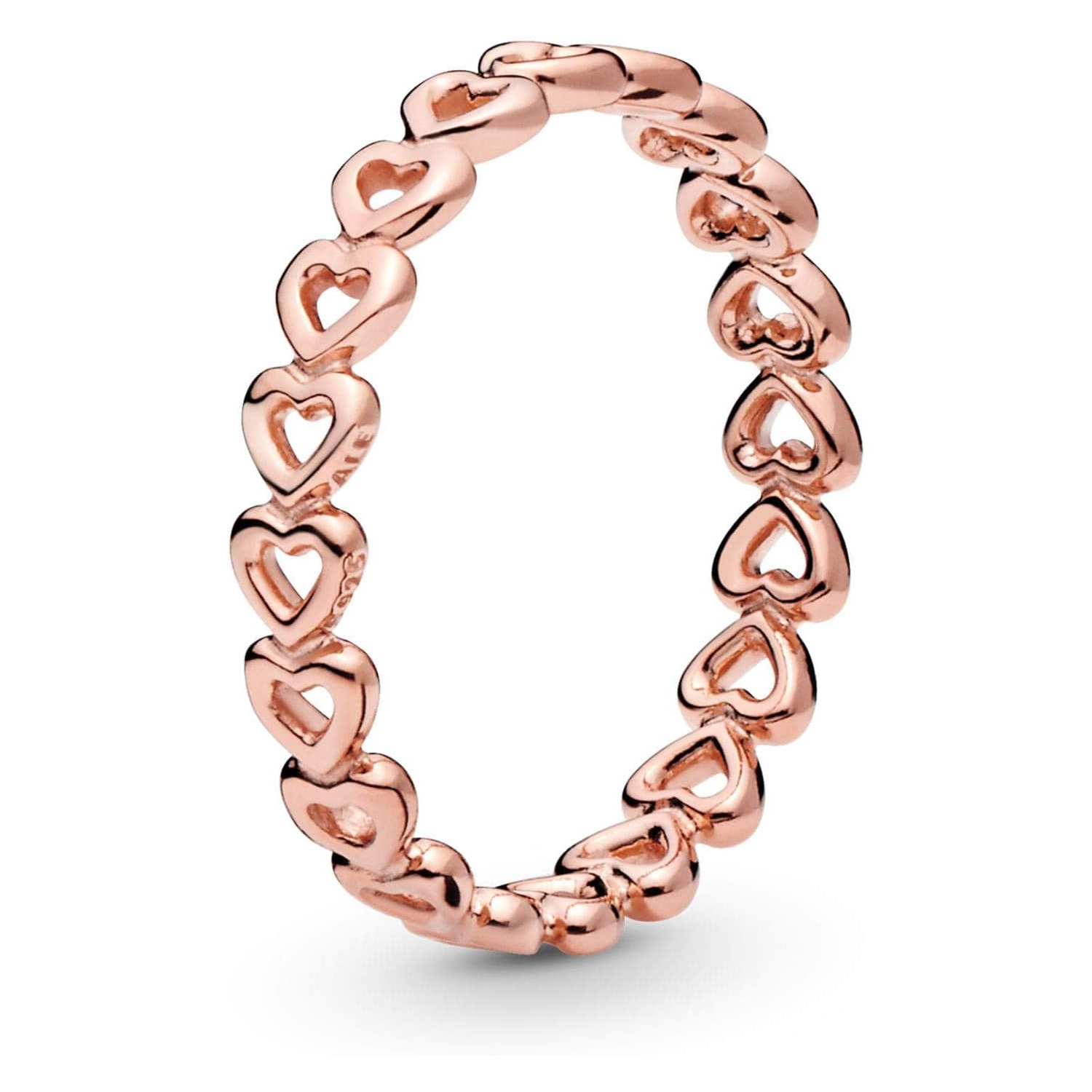 14K Rose Gold Heart… - image