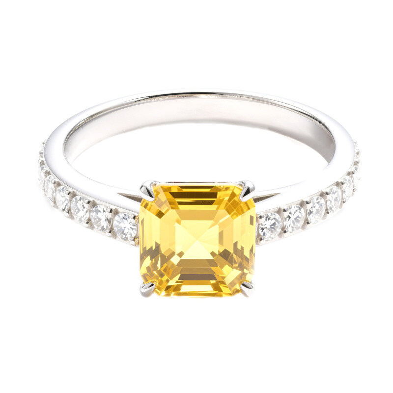 14K-Roségold-Prinzessin-Schliff-Citrin-Verlobungsring-3