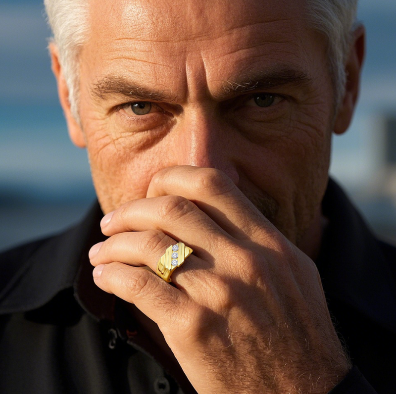 14 Karat Roségold, runder, im Labor hergestellter Diamant, individueller Ring, Farbe D, Reinheit VVS 3EX, IGI-zertifiziert-4