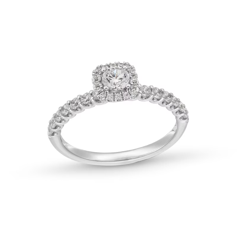 14K White Gold 0.75… - image