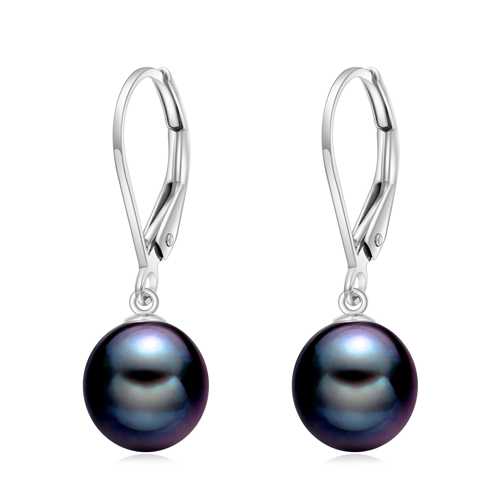14K White Gold Circ… - image