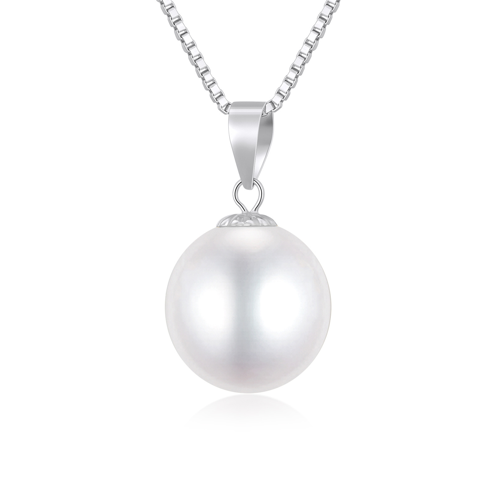 14K White Gold Circ… - image