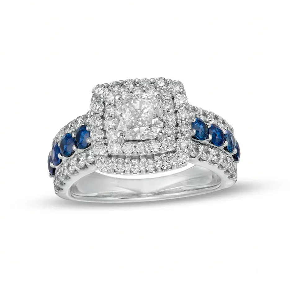 14K White Gold 2 Ct… - image