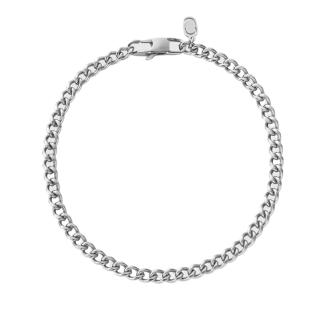 Sterling Silver Cuban Link Chain for Men 4mm-4