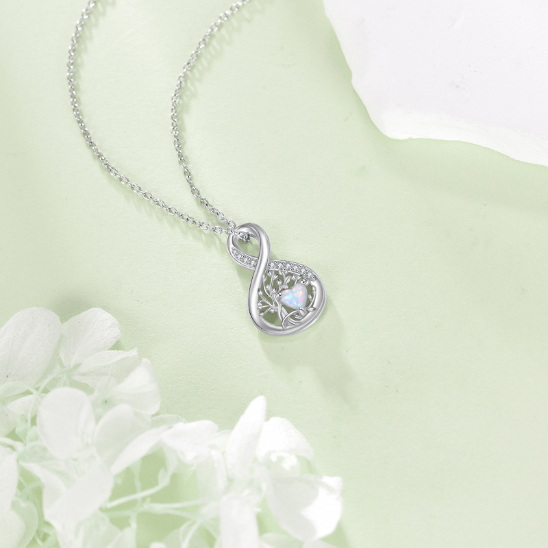 14K-Weißgold-Opal-Tree-of-Life-und-Unendlichkeitssymbol-Anhängerkette-4