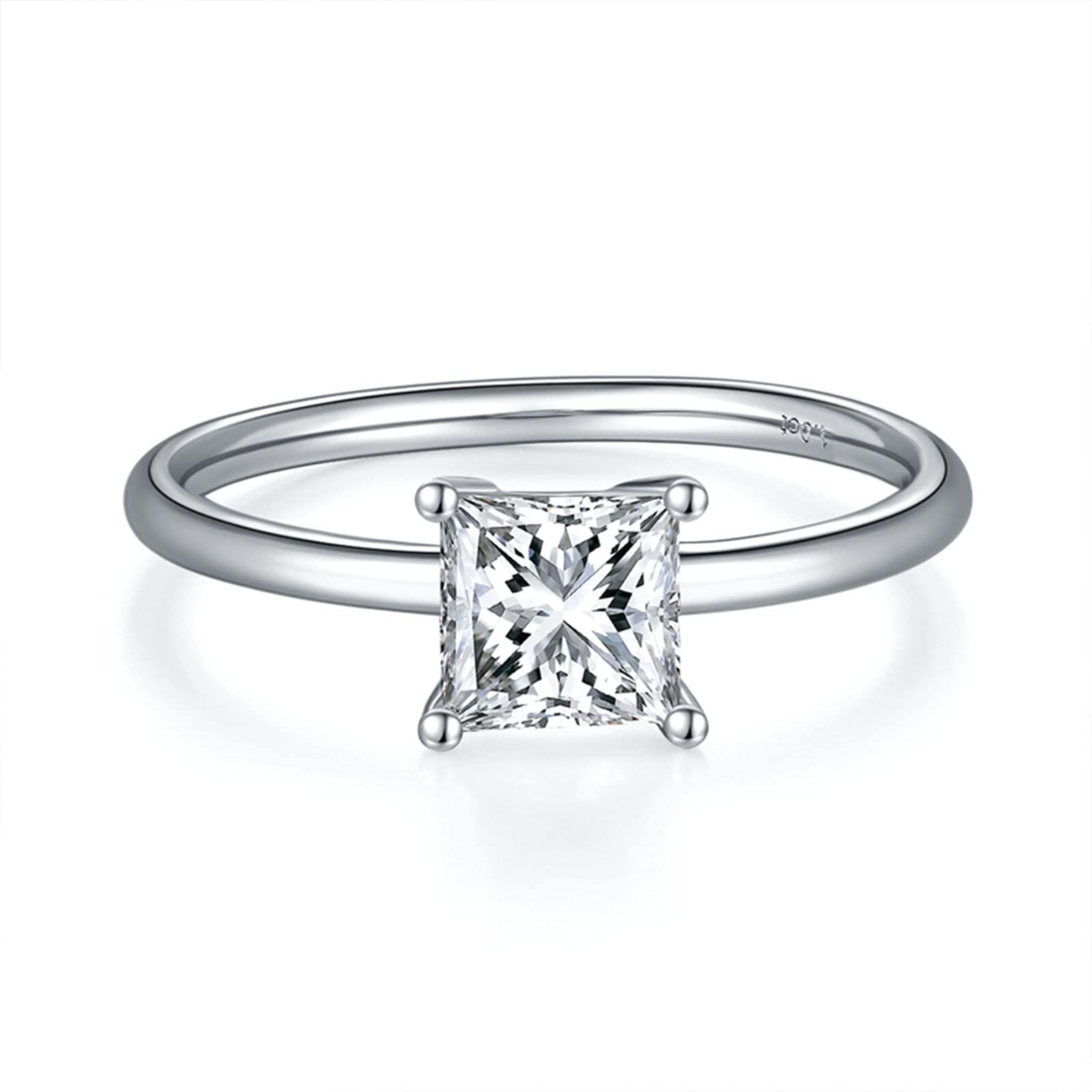 14K White Gold Prin… - image