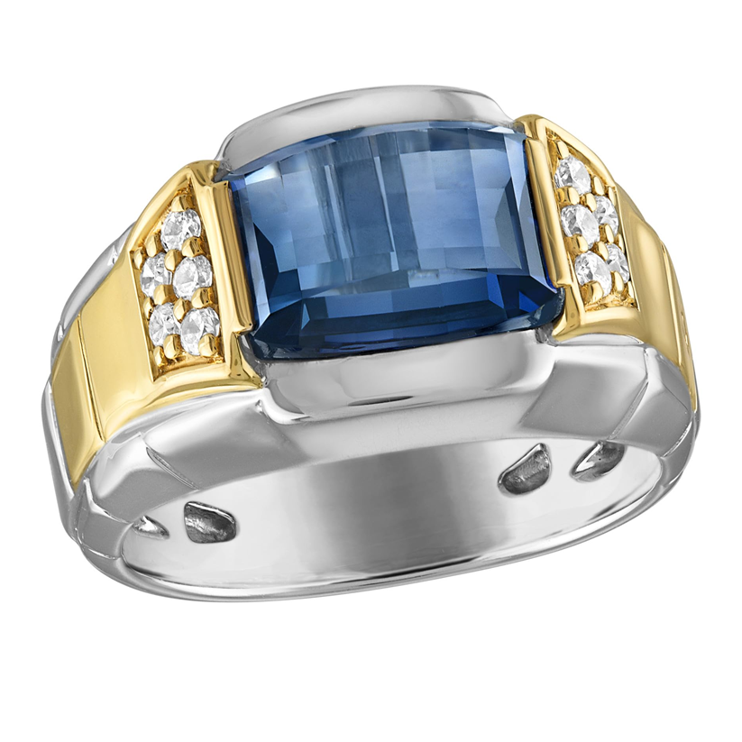 14K White Gold & Ye… - image