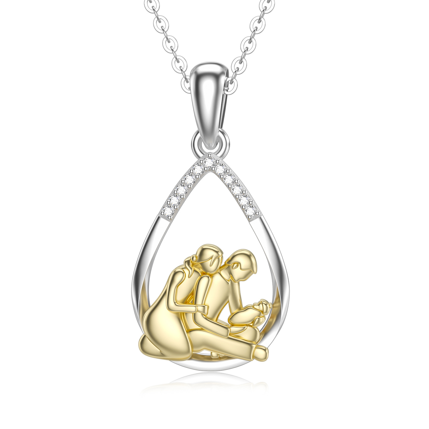 14K Gold Two-Tone M… - image