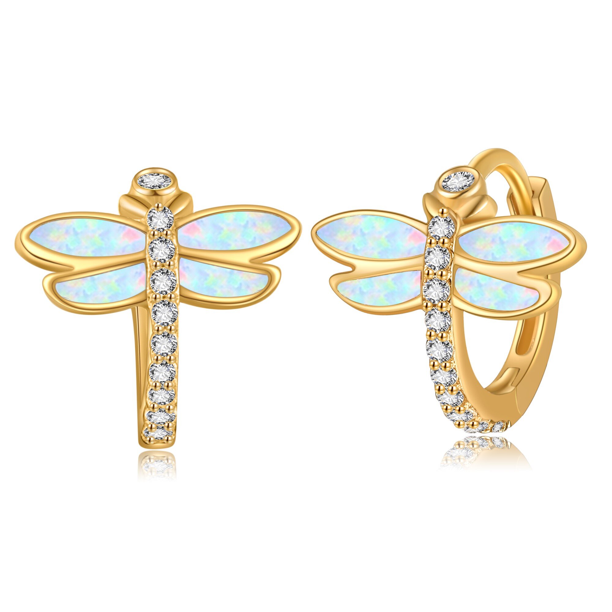14K Yellow Gold Cir… - image