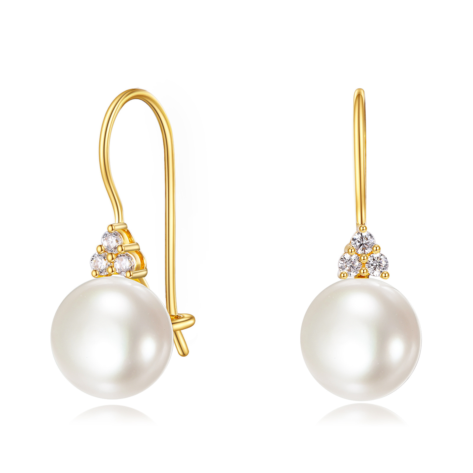 14K Yellow Gold Cir… - image