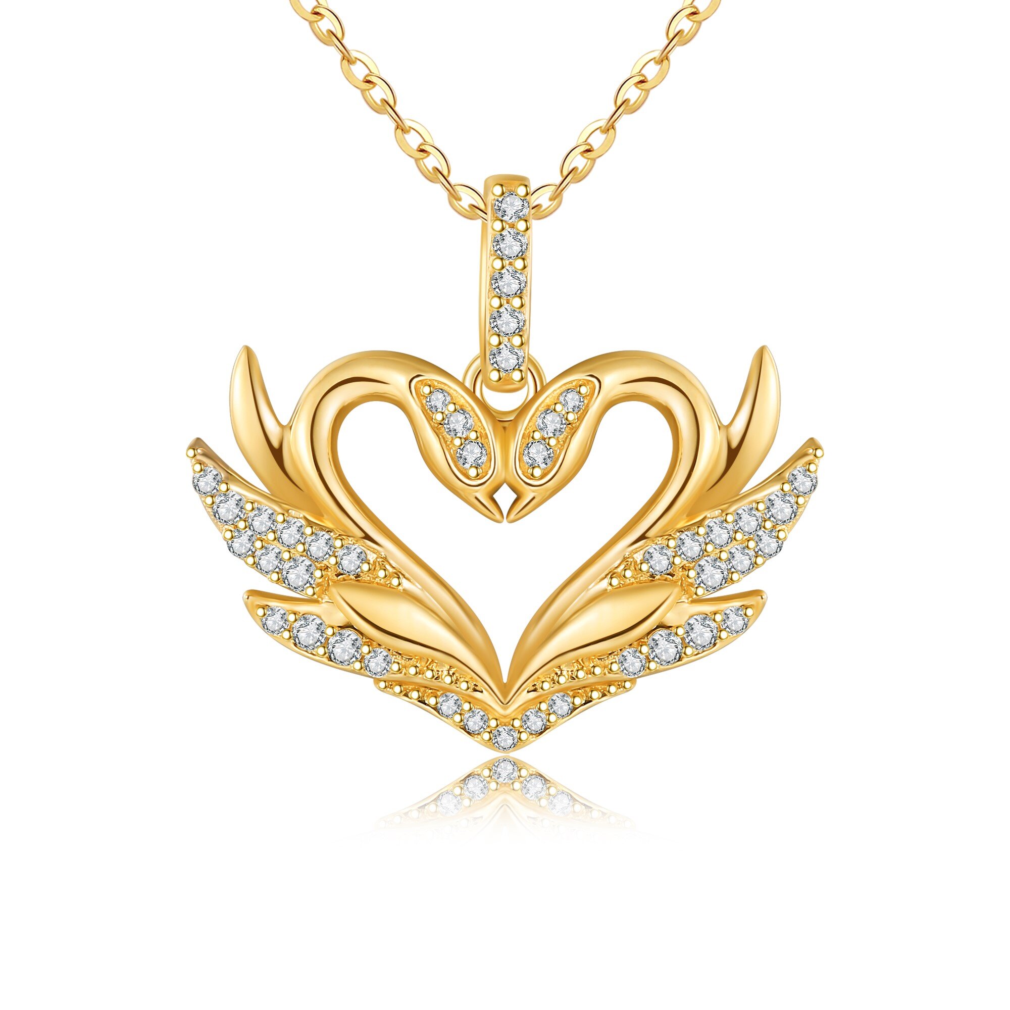 14K Yellow Gold Cir… - image