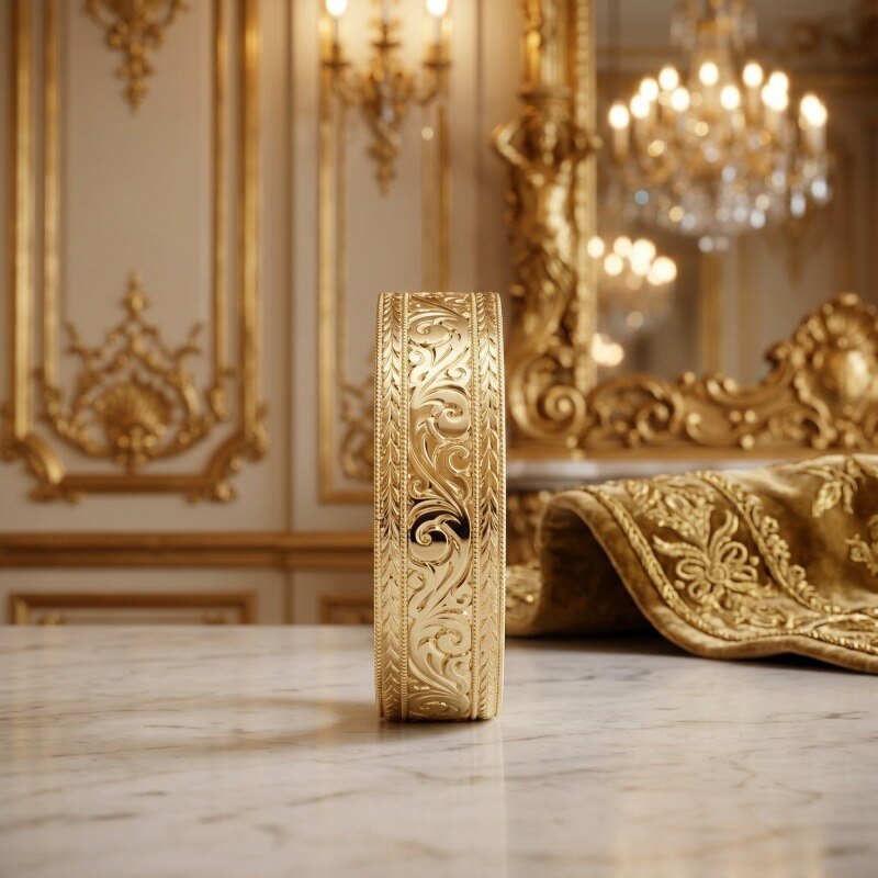 18K Gold Lab-Grown Diamond Custom Men's Band-3