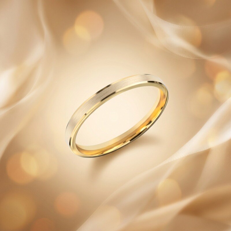 14K Gold Wedding Ring for Men-3