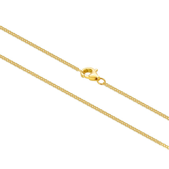 10K Gold Cable Chain Necklace