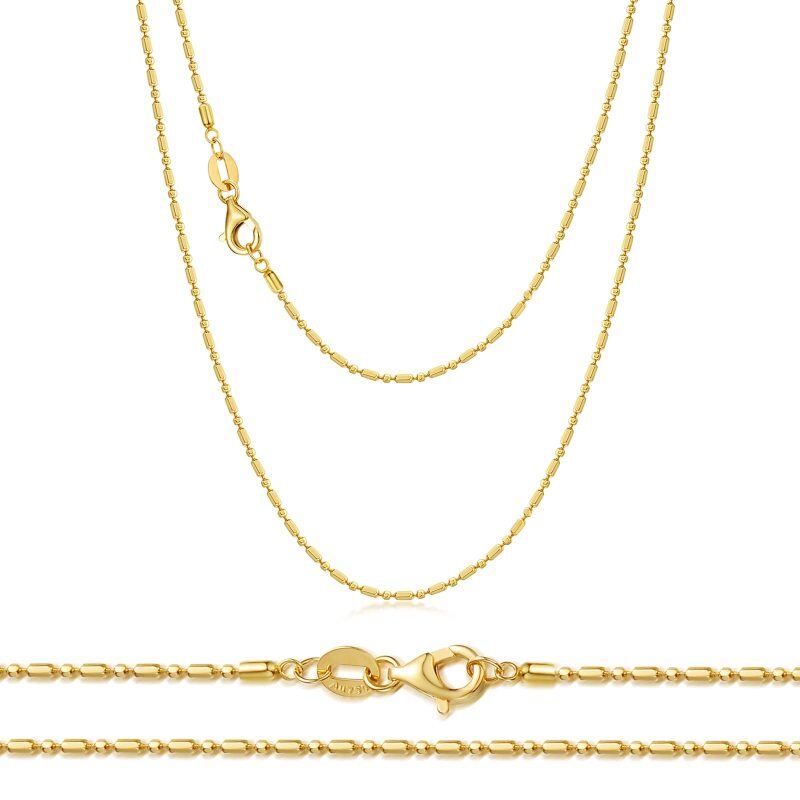 18K Gold Chain Necklace