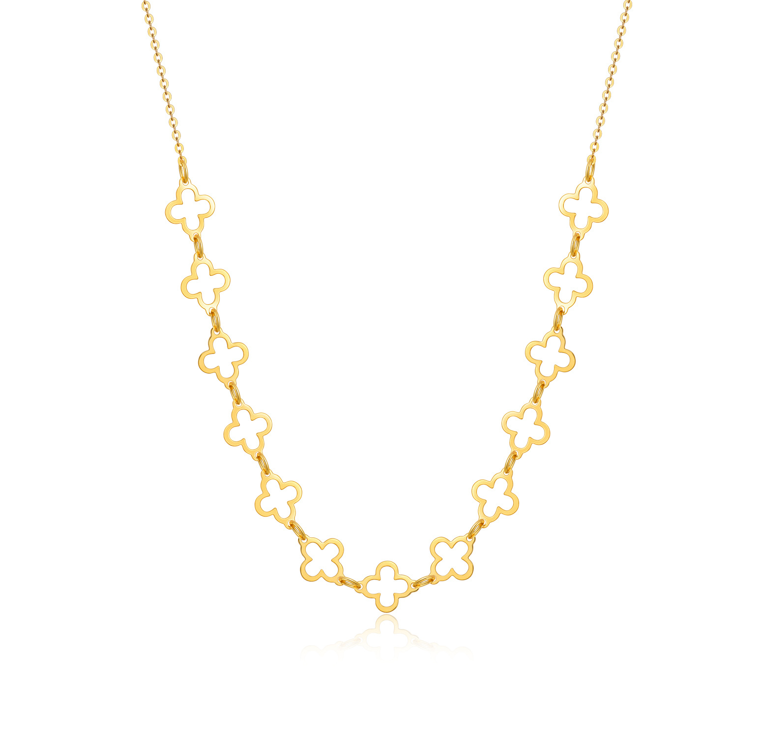 18K Gold Cherry Blo… - image