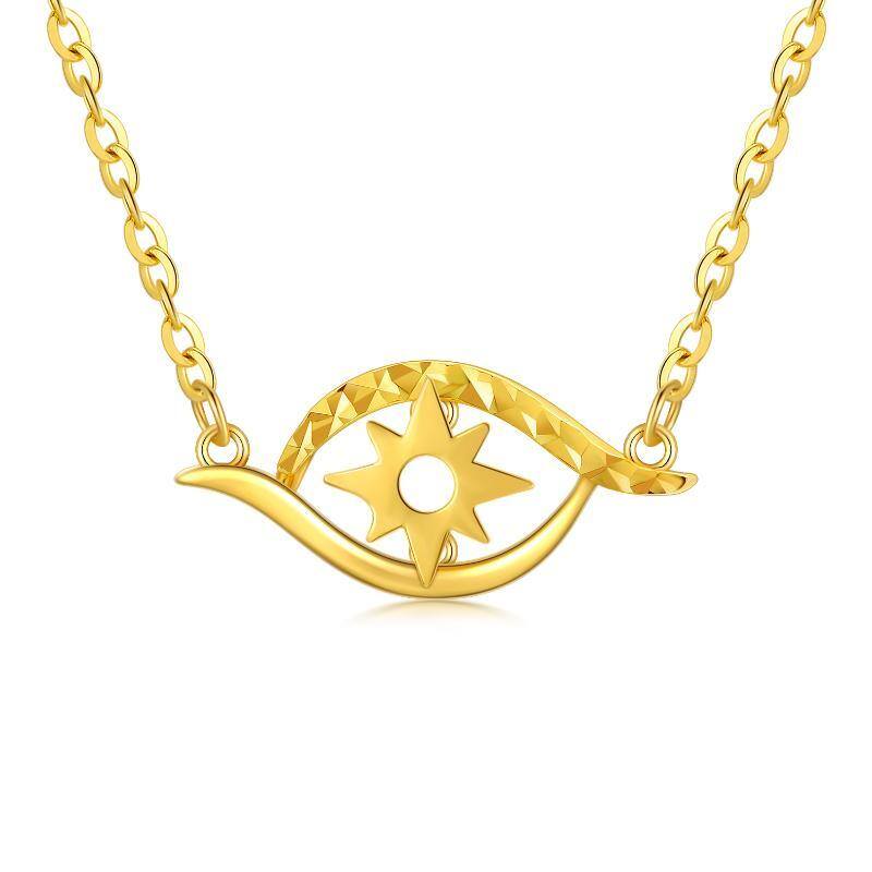 10K Gouden Hangeroog Ketting-17